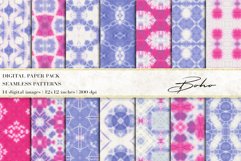 Boho Digital Papers, Boho Seamless Patterns Product Image 1