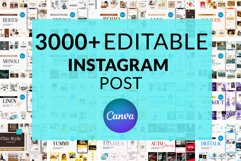 3000 Instagram Post Templates Product Image 1