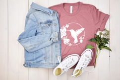 Hummingbird SVG / Hummingbird SVG paper cut / cricut Product Image 3