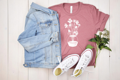 Paper cut flowers / Flowers SVG File Product Image 2