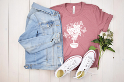 Paper cut flowers / Flowers SVG File Product Image 3