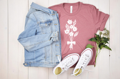 Cutting file flowers / flowers sublimation file Product Image 3