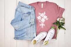 Cutting file flowers / flowers sublimation file Product Image 3