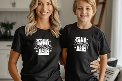Toddler Shirt Mock, Mockup Bella Canvas, Bc 3001 Women, Product Image 1