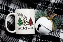 Baby it's Wild Outside SVG | Animal Print SVG | Winter SVG Product Image 3