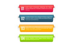 Infographic labels. Color banners template. Info tag with st Product Image 1