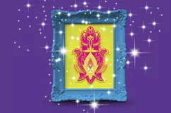 3D Mandala Layered Hamsa svg Papercut SVG Zentangle yoga Product Image 4
