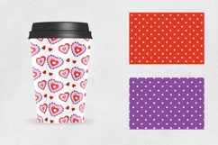 vlentine-bees, digital papers Product Image 2