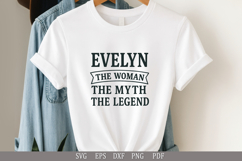 Personalized SVG Design for Evelyn | Custom Printable Design Product Image 1