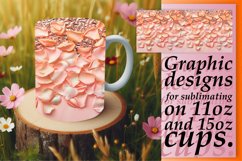 Flower Leopard Print Sublimation Design Product Image 1