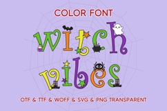 Witch Vibes - Color font Product Image 1