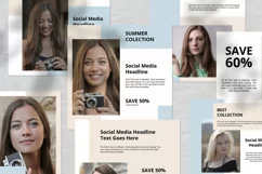 Minimalist Fashion Sale Instagram Social Media Template Product Image 2