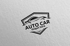 Auto Car Logo for Sport Cars, Rent, Wash or Mechanic 8 Product Image 5