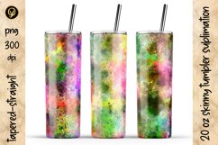 20 Oz Skinny Tumbler Sublimation Design. Product Image 1