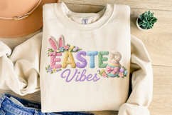 Easter Vibes png, Knit Easter png Product Image 1