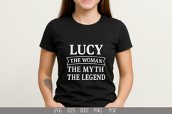 Lucy Legend T-Shirt PNG SVG DXF EPS PDF File Pack Product Image 3
