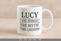 Lucy Legend T-Shirt PNG SVG DXF EPS PDF File Pack Product Image 5