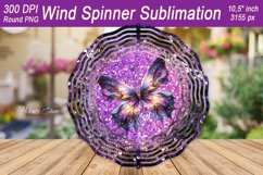 Butterfly Wind spinner PNG | Spring Wind spinner sublimation Product Image 1