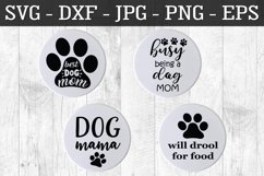 Dog Lover Magnet SVG EPS PNG Fun Dog Magnet Cut File Product Image 1