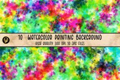 10 Watercolor Painting Background Product Image 11