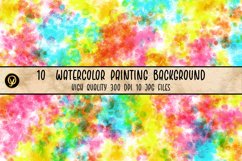 10 Watercolor Painting Background Product Image 10