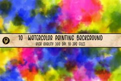 10 Watercolor Painting Background Product Image 5