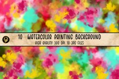 10 Watercolor Painting Background Product Image 4