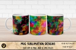 Mug Sublimation Wrap Bundle 4.Abstract Mugs. Product Image 10
