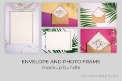 Envelope and photo frame mockups Product Image 1