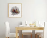 Pears sublimation design. Pear PNG. Fruit clipart. Painting Product Image 3