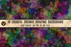 10 Colorful Organic Painting Background Product Image 2
