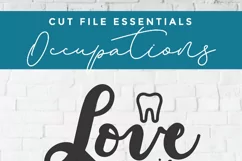 Dental hygienist - a dentist svg design with tooth Product Image 6