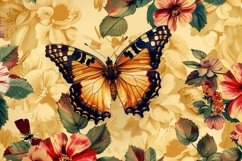 Beautiful Monarch Butterfly Background Wallpaper Product Image 1