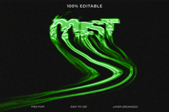 3D editable text effect for a glossy pink title Product Image 1