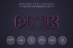 Pink Cracks - Editable Text Effect, Font Style Product Image 1