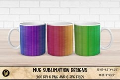 Mug Sublimation Wrap Bundle 4.Abstract Mugs. Product Image 11