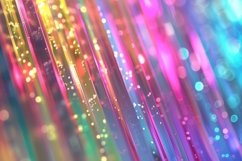 Blurry Holographic Disco Streaks Texture Background Product Image 1