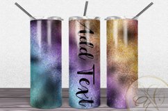 Iridescent Spring Skinny Tumbler Sublimation Product Image 3