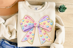 Easter Knit Bow PNG Product Image 6