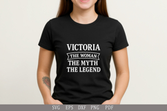Victoria SVG Design | Personalized Custom Printable File Product Image 3
