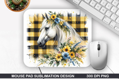 Asino Mouse Pad Sublimation, Animals Mouse Pad PNG Product Image 1