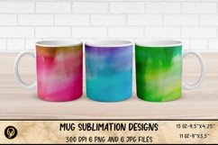 Mug Sublimation Wrap Bundle 3.Abstract Mugs. Product Image 3