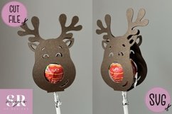 Christmas lolly holder | Paper cutting | lolly holder Product Image 3