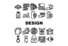 design aesthetics product icons set vector Product Image 1