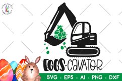 Easter svg Eggs-Cavator svg Product Image 1