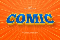 Editable text effect, comic text Product Image 1