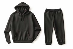 black Hoodie Mockup Hooded Sweatshirt Mockup Product Image 1