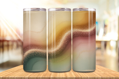 Valentine’s Day Glitter Sparkle shimmering Tumbler Wrap PNG Product Image 3