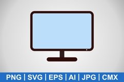 Vector LCD Icon Product Image 1