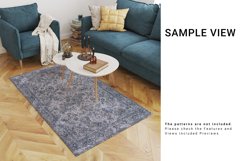 3 Types of Carpets in Living Room Mockup Set Product Image 10